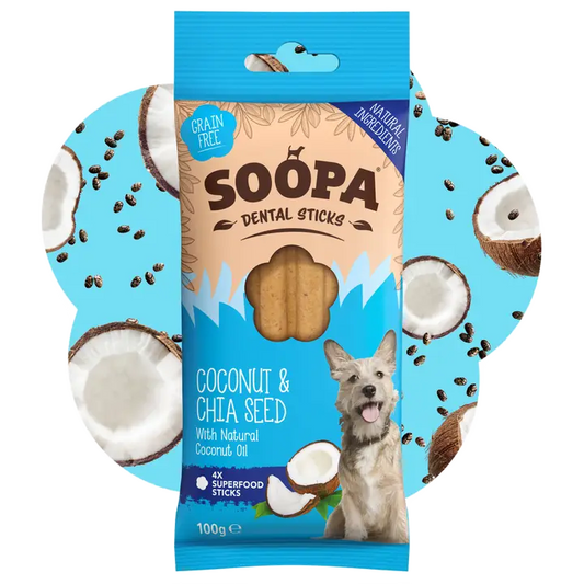 Coconut & Chia Seed - Dental Sticks