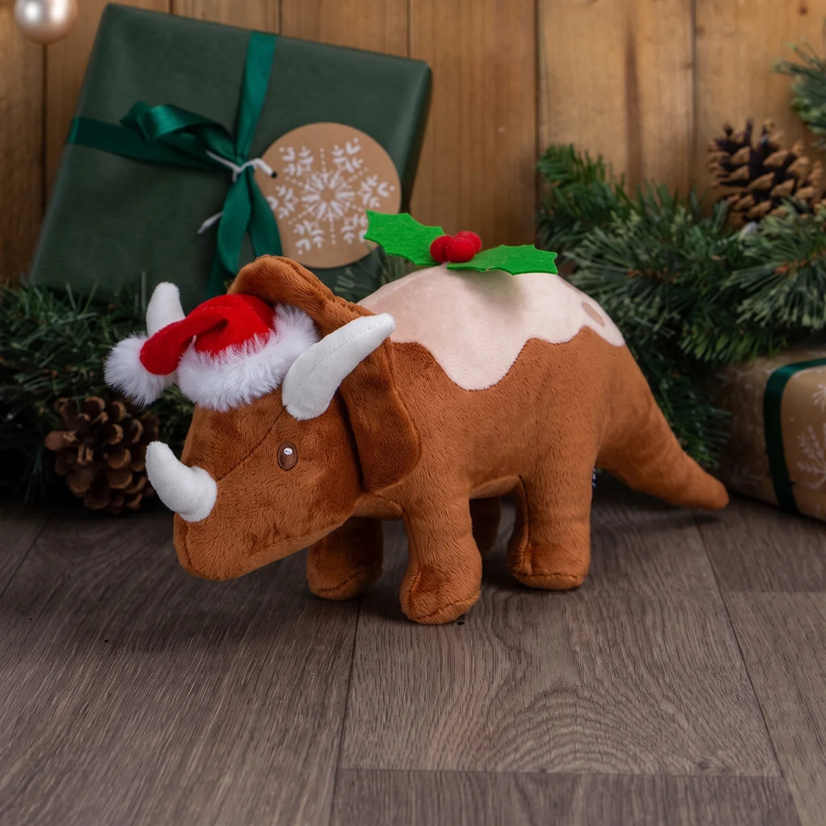 Dex the Dino Christmas Pud