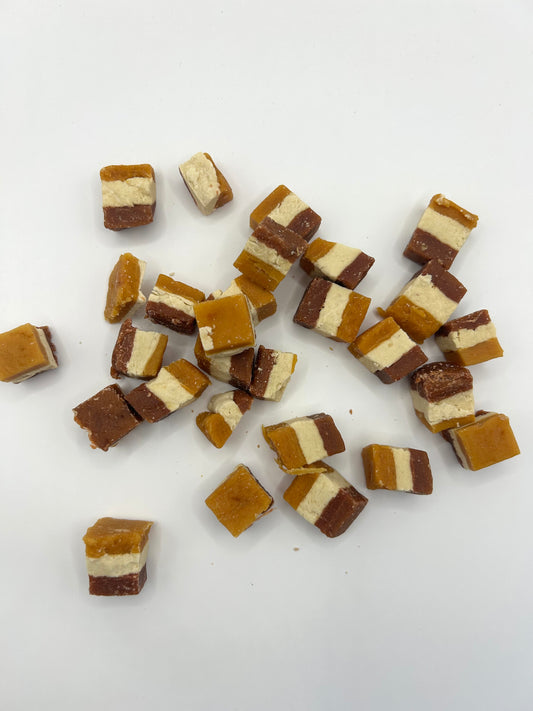 Chicken, Fish & Beef Meaty Cubes 100g