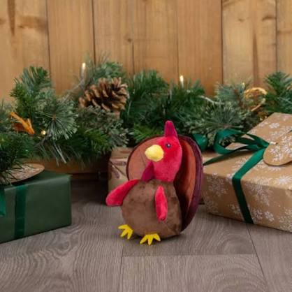 Tina Turkey Plush Toy - 2 Sizes